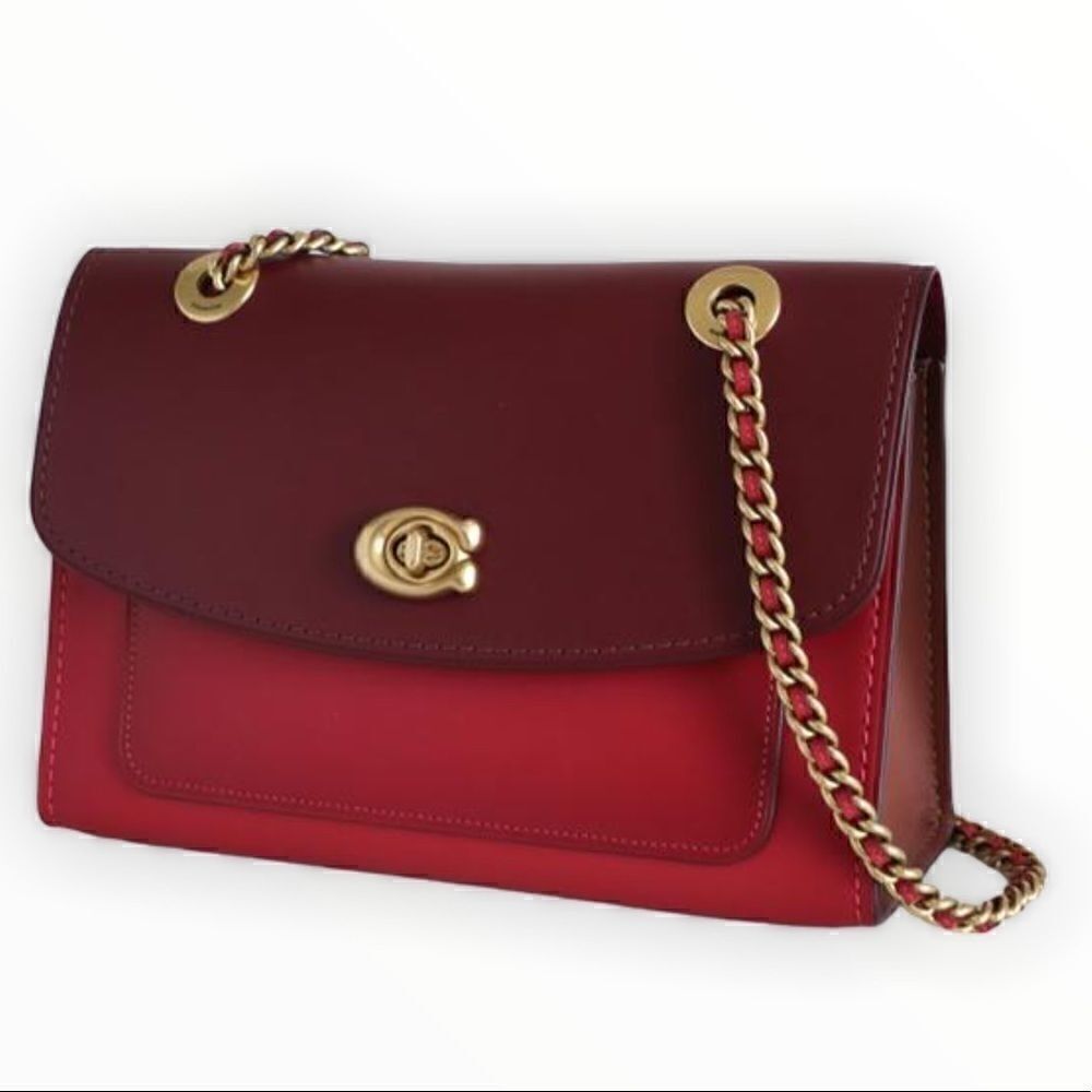 COACH Parker ColorBlock Shoulder Bag - Picture 5 of 16